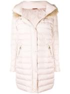 Baldinini Padded Coat - Pink & Purple