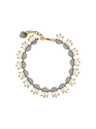 Gucci Spike-embellished Pearl Necklace - Neutrals