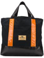 Junya Watanabe Man Contrast Tape Tote Bag - Black