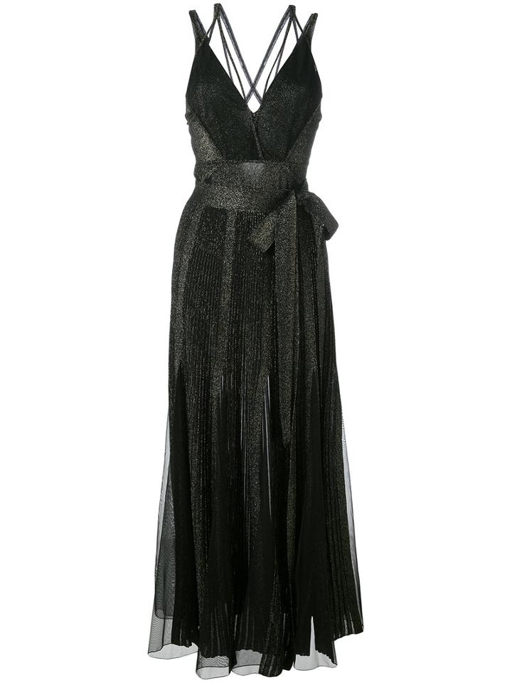 Elie Saab - Metallic One Piece And Skirt - Women - Polyester/viscose - 38, Black, Polyester/viscose