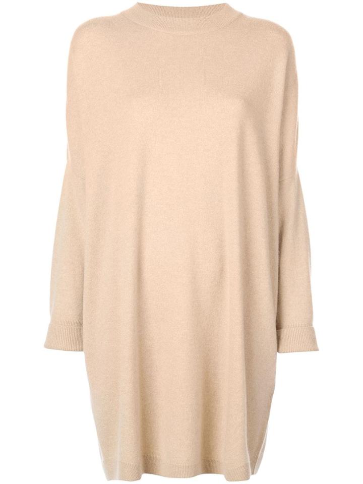 Dusan Oversized Draped Sweater - Neutrals