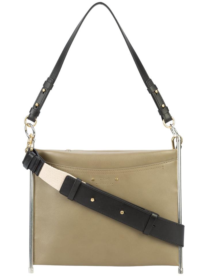 Chloé Roy Medium Clutch Bag - Green