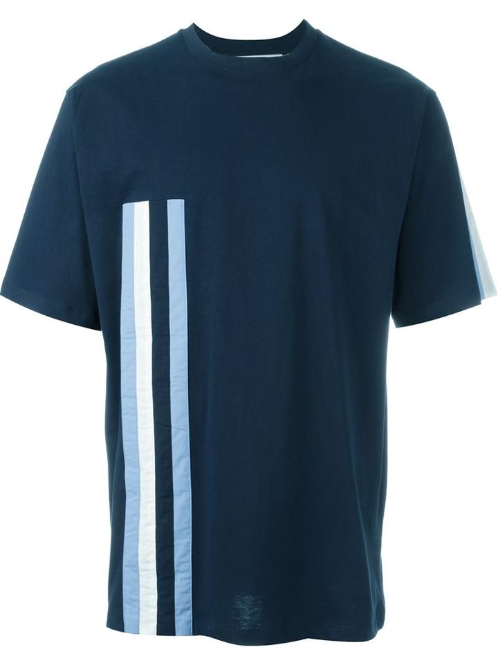 Msgm Stripe Detail T-shirt