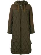 Muller Of Yoshiokubo Hooded Quilted Jacket - Green
