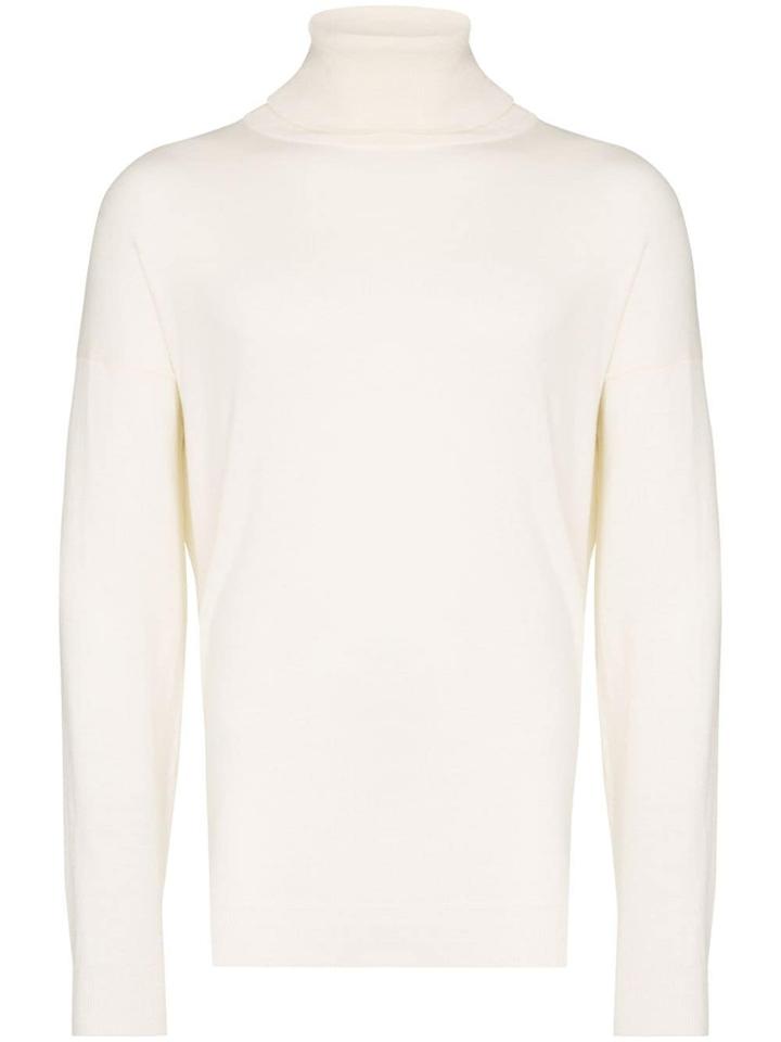 Our Legacy Roll Neck Knit Jumper - White