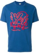 Kenzo Cactus Print T-shirt, Men's, Size: M, Blue, Cotton