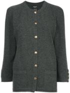 Chanel Vintage Buttoned Up Cardigan - Grey