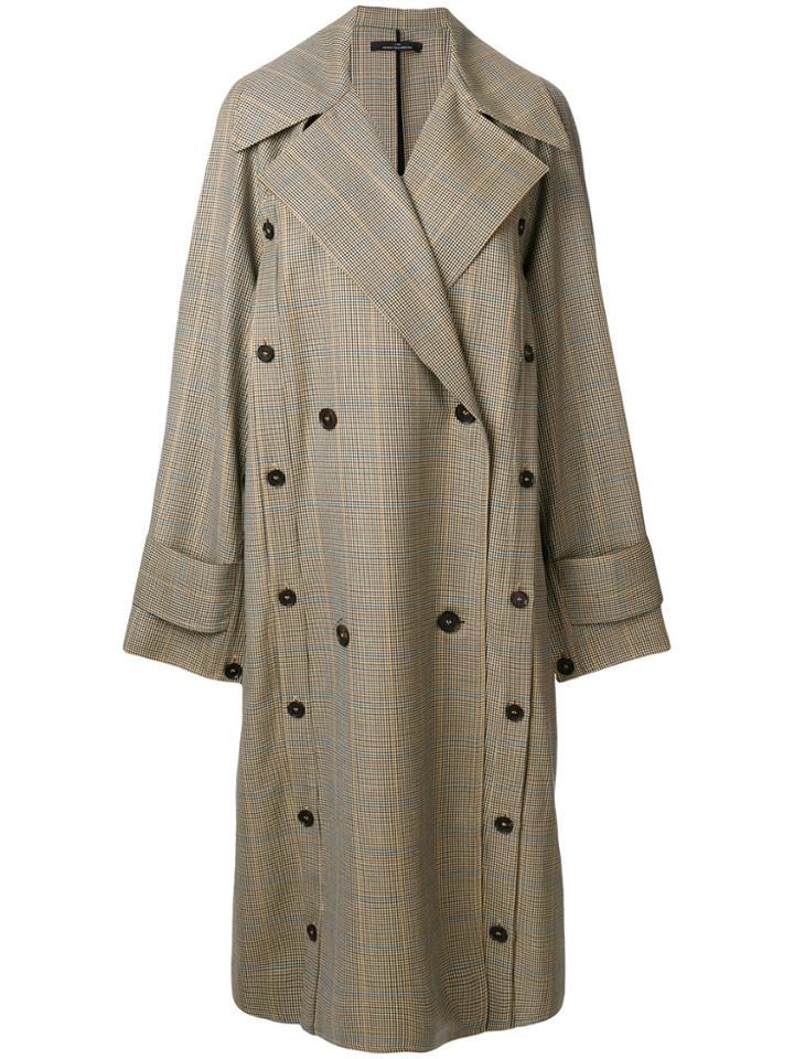 Rokh Oversized Coat - Nude & Neutrals