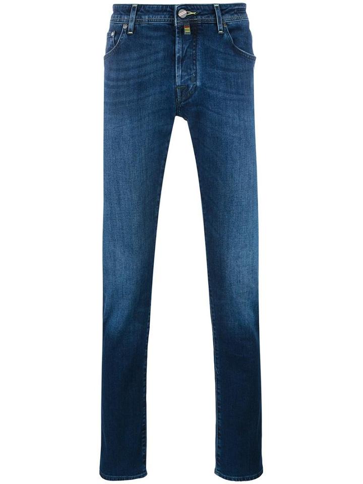 Jacob Cohen Slim-fit Jeans, Size: 36, Blue, Cotton/spandex/elastane