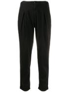Transit Cropped Tailored Trousers - Black