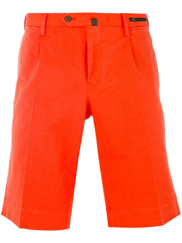 Pt01 Classic Chino Shorts - Yellow & Orange