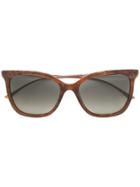 Boss Hugo Boss Square Tinted Sunglasses - Brown