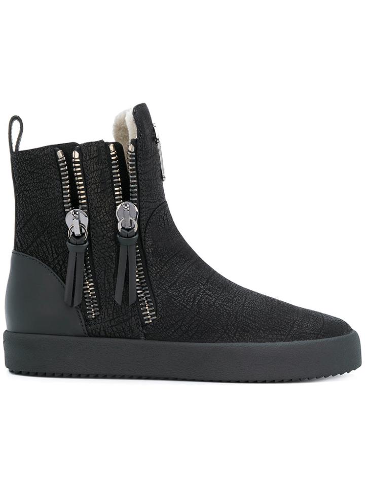 Giuseppe Zanotti Design Rustin Sneakers - Black