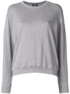 Dsquared2 Logo Embroidered Sweater - Grey