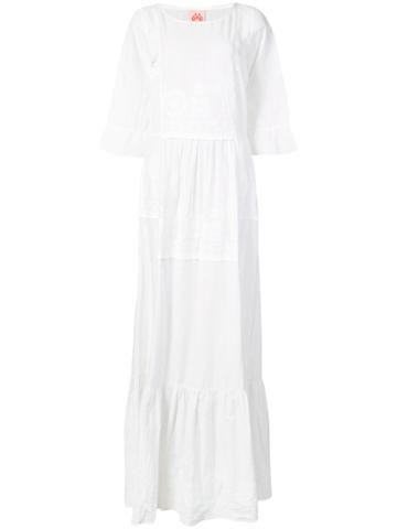 Le Sirenuse Sissi Palms Dress - White