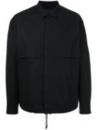 Juun.j - Drawstring Shirt Jacket - Men - Cotton/polyurethane - 46, Black, Cotton/polyurethane