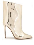 Alexandre Vauthier Stiletto Ankle Boots - Gold