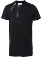 Matthew Miller Zip Collar T-shirt