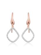 Monica Vinader Riva Diamond Kite Earrings - Pink