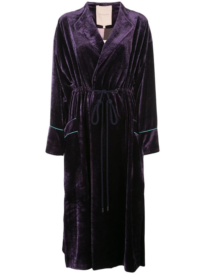 Roksanda Robe Coat - Purple