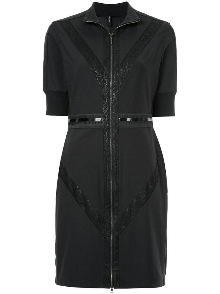 Marc Cain Panelled Shirt Dress - Black