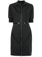 Marc Cain Panelled Shirt Dress - Black