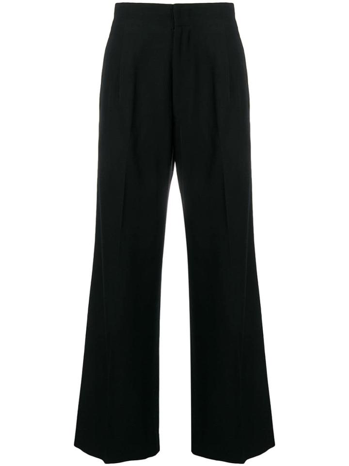 Yohji Yamamoto Vintage 1990's Wide Legged Trousers - Black