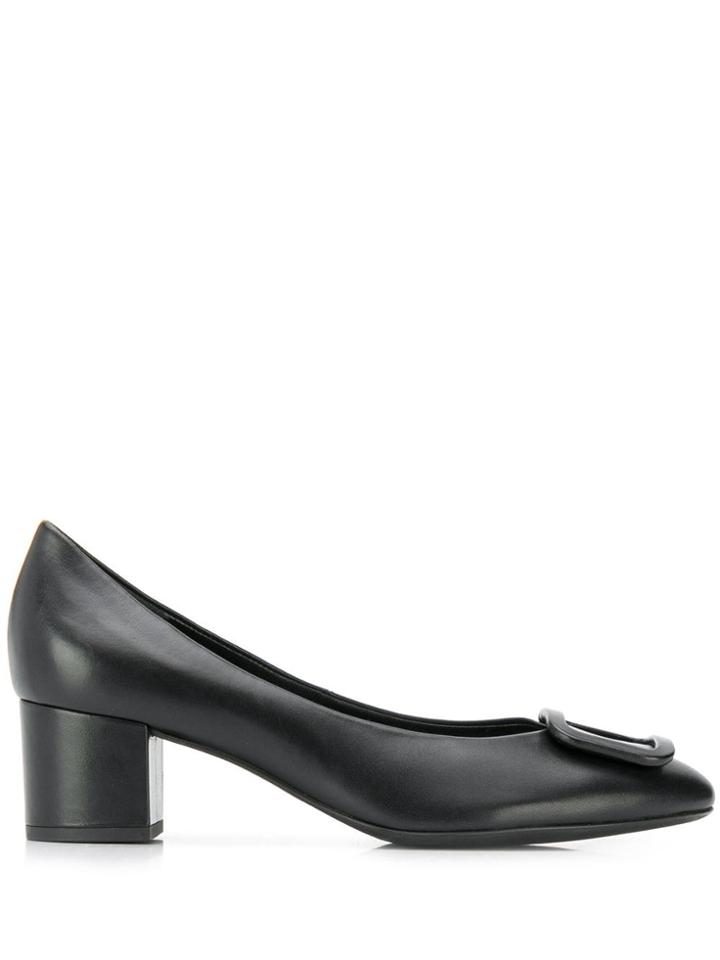 Hogl Toe Buckle Pumps - Black