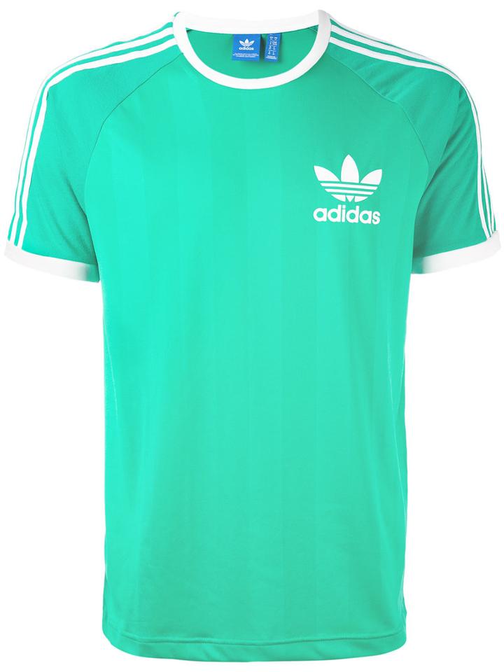 Summer Californian T-shirt - Men - Polyester - L, Green, Polyester, Adidas Originals