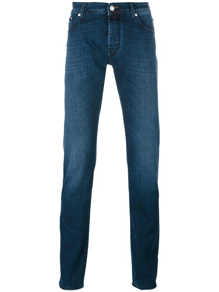 Jacob Cohen - Slim Ift Jeans - Men - Cotton/spandex/elastane - 34, Blue, Cotton/spandex/elastane