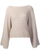 Ralph Lauren Cashmere Oversized Sleeves Jumper, Women's, Size: Xs, Nude/neutrals, Cashmere