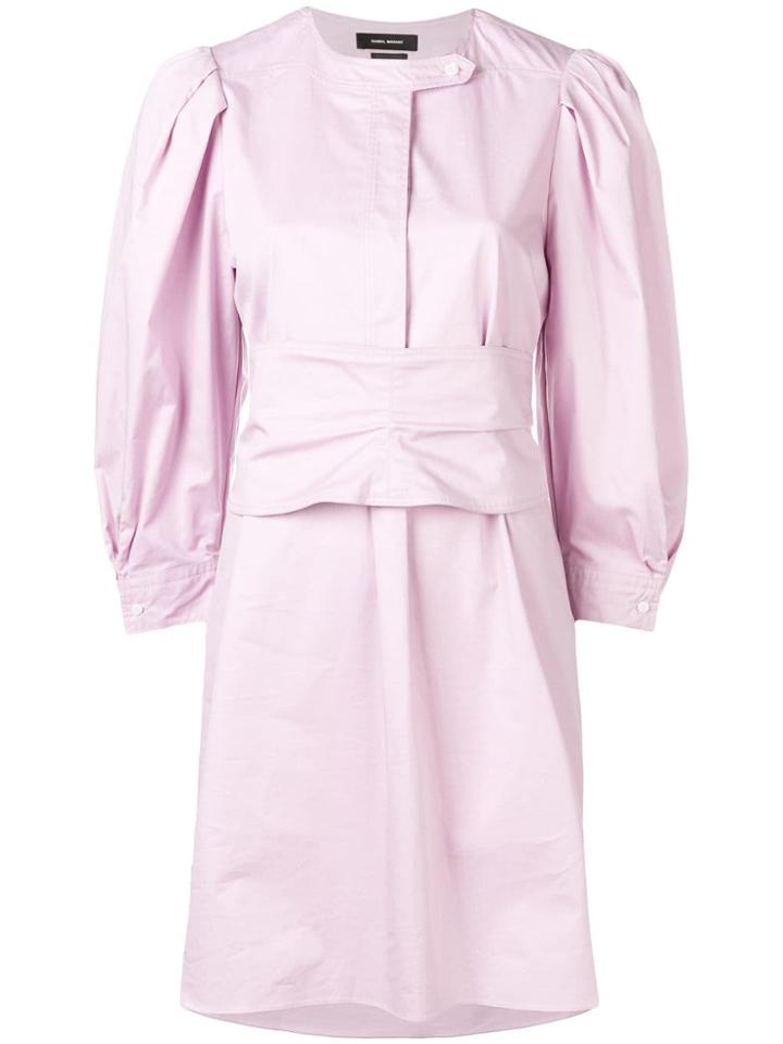 Isabel Marant Poplin Shirt Dress - Pink