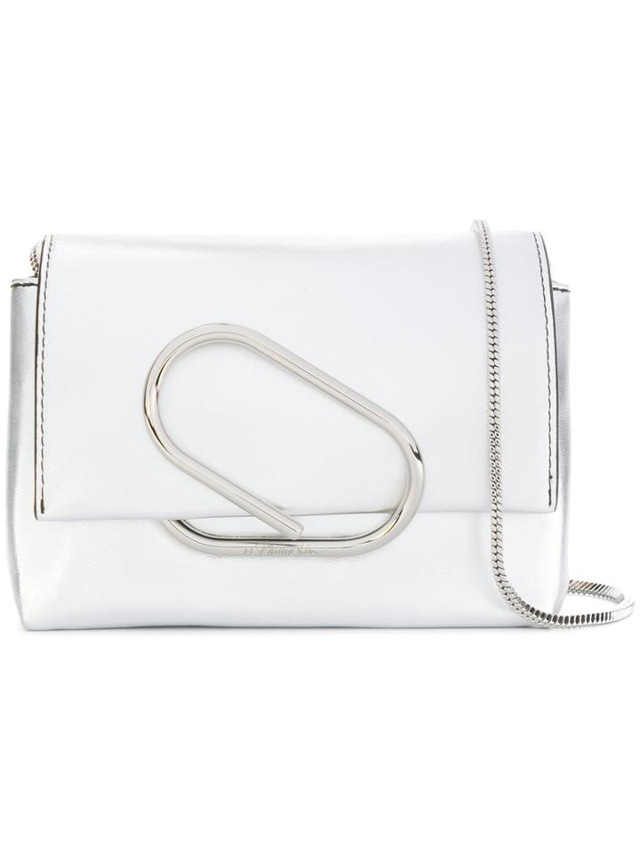 3.1 Phillip Lim - Alix Shoulder Bag - Women - Leather/metal - One Size, Grey, Leather/metal