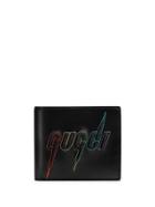 Gucci Gucci Blade Embroidered Wallet - Black