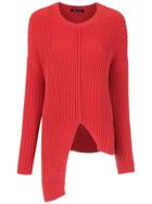 Uma Raquel Davidowicz Samantha Knitted Top - Orange