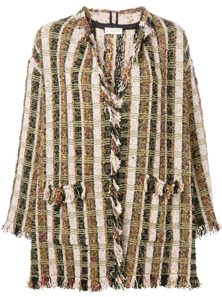 Etro Tweed-knit Cardigan - Neutrals