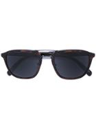 Prada Eyewear Tortoiseshell Square Frame Sunglasses - Brown