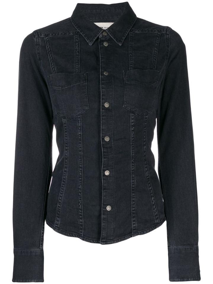 Diesel Slim-fit Denim Shirt - Black
