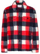 Stand Studio Jeremy Checked Shirt Jacket - Red