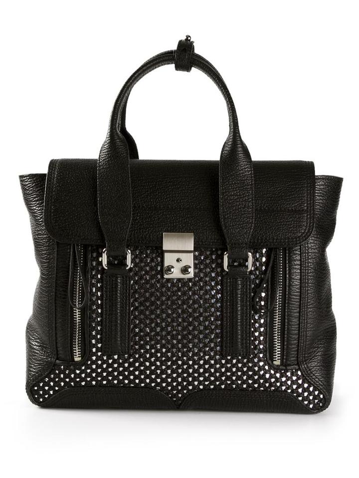 3.1 Phillip Lim Medium 'pashli' Satchel, Women's, Black, Leather