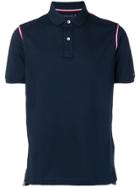 Tommy Hilfiger Striped Trim Polo Shirt - Blue