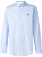 Ps By Paul Smith Embroidered Logo Shirt - Blue