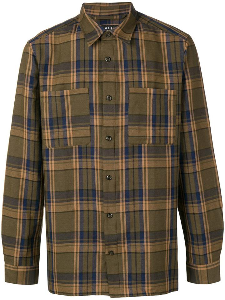 A.p.c. Achille Shirt - Green