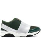 Frankie Morello Front Strap Sneakers - Green
