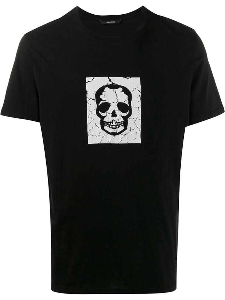 Zadig & Voltaire Skull Print T-shirt - Black