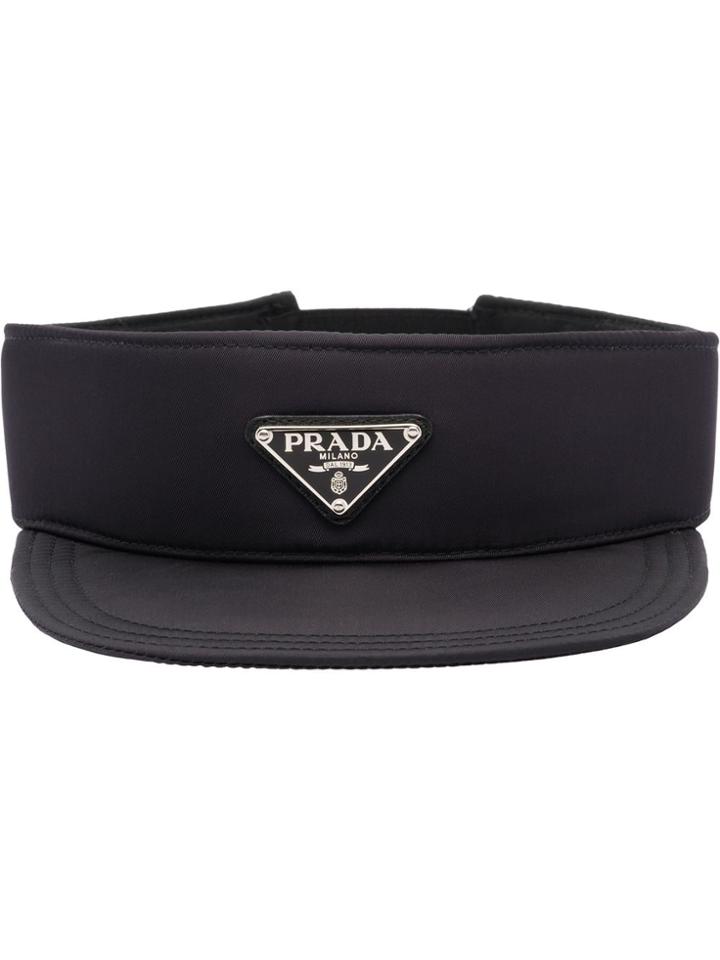 Prada Fabric Visor - Black