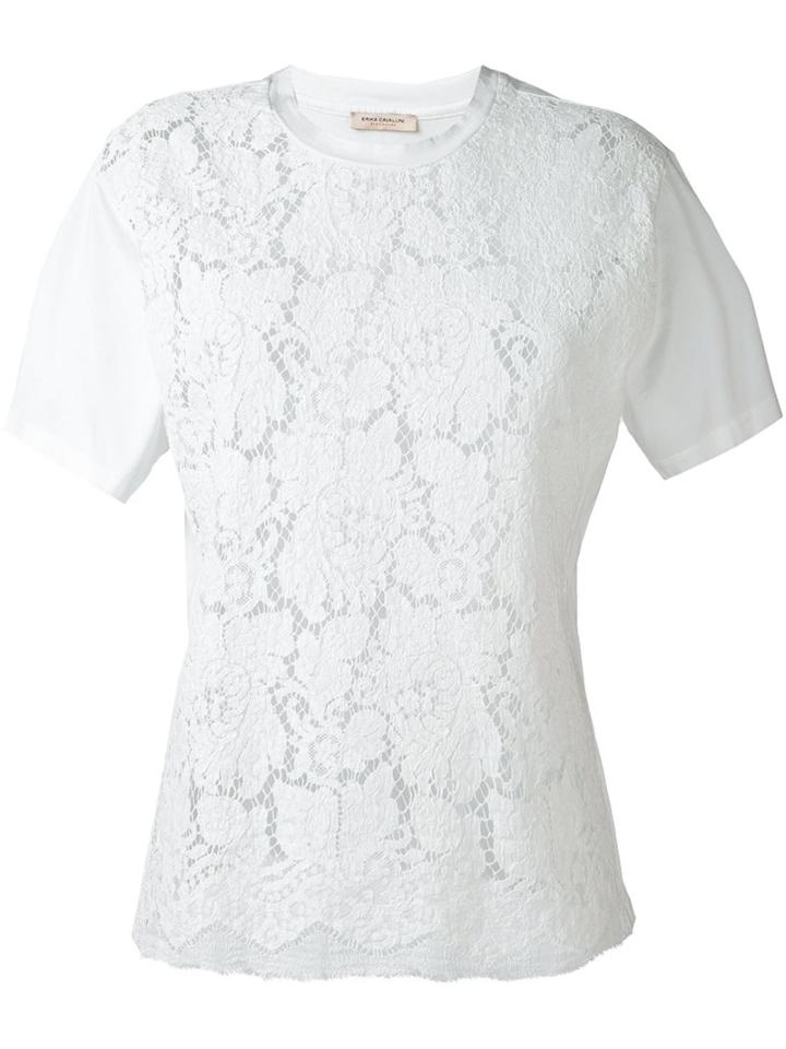 Erika Cavallini Lace Front T-shirt