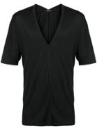 Unconditional Deep V-neck T-shirt - Black