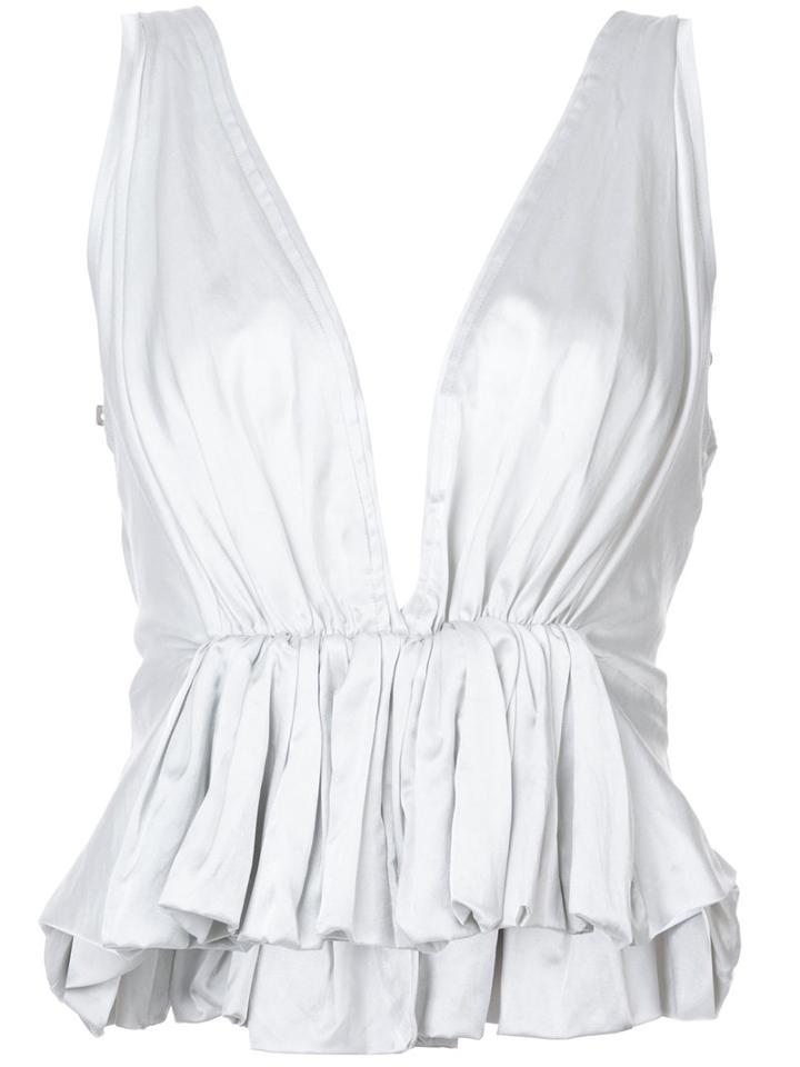 Kalita - Cloudy Days Top - Women - Silk/cotton - M, Green, Silk/cotton