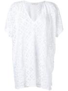 Brigitte Lace Kaftan, Women's, Size: Gg, White, Cotton